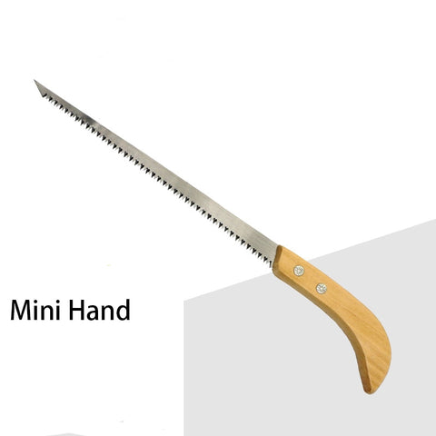 Mini Hand Saw Wooden Handle Garden Fruit Tree Pruning Modeling Trimming Saw Cutting Woodworking Saw garden tools handsaw