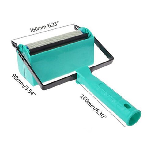 DIY Wall Decoration Tools - 5 Inch Handle Grip Applicator Plus 5" Wall Pattern Painting Roller Painting Tools  Wall Paint 002Y
