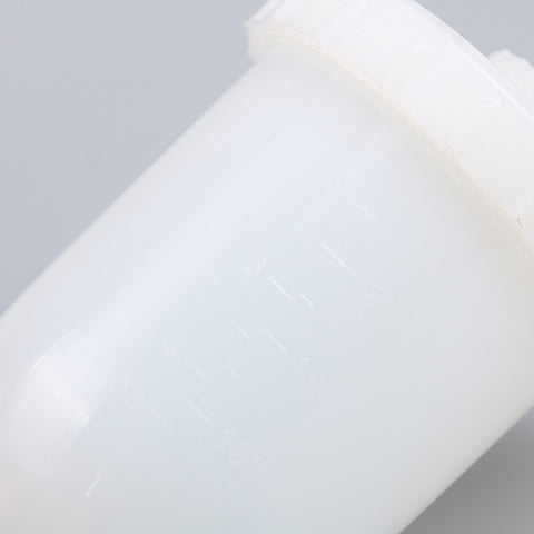 600ml Plastic Spray Paint Pot Sprayer Cup Air Gravity Feed Fastmover Thread Connector For Spray Gun Tools