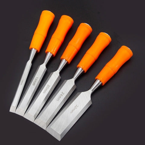 1pc Wood Carving Flat Chisel 6mm~32mm Carving Knife for Woodcut Working Carpenter Woodworking Tools for Carpenter Wood Tools
