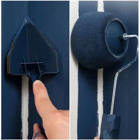 Adjustable Wall Decorative Paint Roller Filling Paint Tyle Paint Rollers Paint One Wall A Time Portable Latex Paint Roller Brush