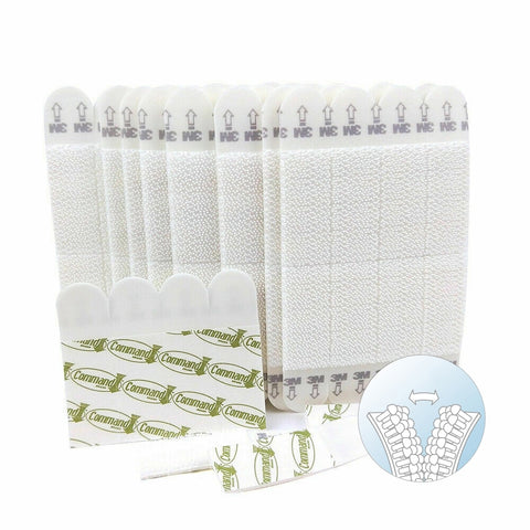 20/30/40PCS  Command Strips Non-nail Double-sided Adhesive Strip  Non-trace Replacement Installed Photo Wall Poster Paste Firm