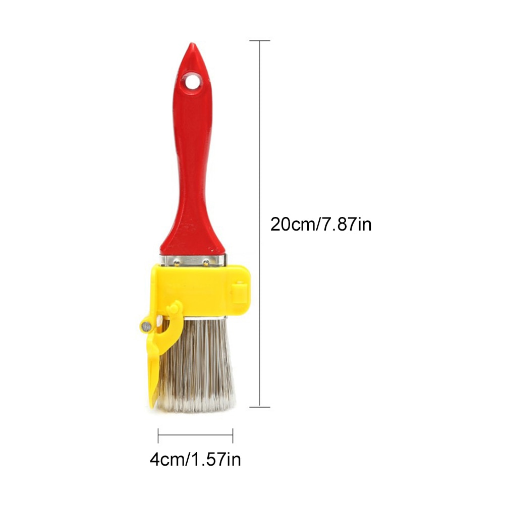 1Set Profesional Edger Paint Brush Edger Brush Tool Multifunctional for Home Wall Room Detai