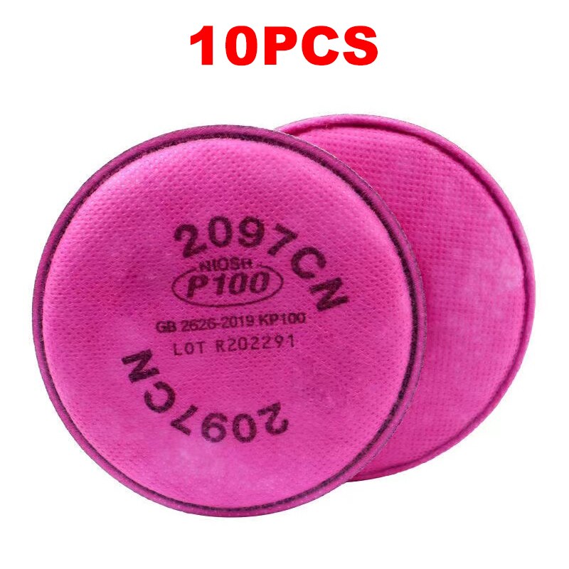 Lots of Painting Spray Industry 2091/2097 Particulate filter P100 for 3M 6800 7502 6200 Series Respirator Dust Mask