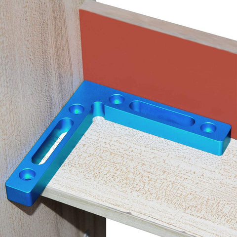 90 Degree Positioning Squares Aluminium Alloy Right Angle Clamps Woodworking Carpenter Tool