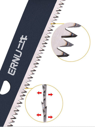 Household Folding Hand Saw Compact Ontwerp Hand Zag Voor Bomen Voor Camping Snoeizaag Met Harde Tanden Ijzerzaag Tuin Trimmen