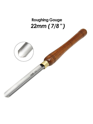 HSS Woodturning Gouges for Wood Lathe Wooden Turning Tools Carving Chisels Woodworking Accessories with Walnut Handle