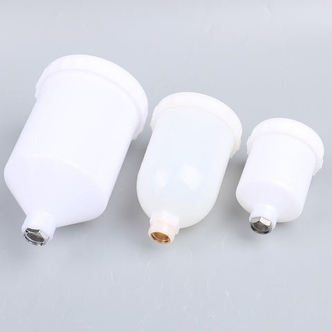 600ml Plastic Spray Paint Pot Sprayer Cup Air Gravity Feed Fastmover Thread Connector For Spray Gun Tools