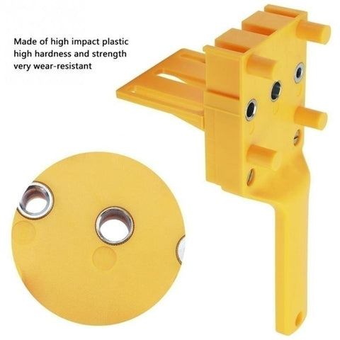 Woodworking Tool Handheld Drill Guide Hole Saw Tools Drill Bits Drilling Locator Straight Hole Locator Carpenter Corner Clamp