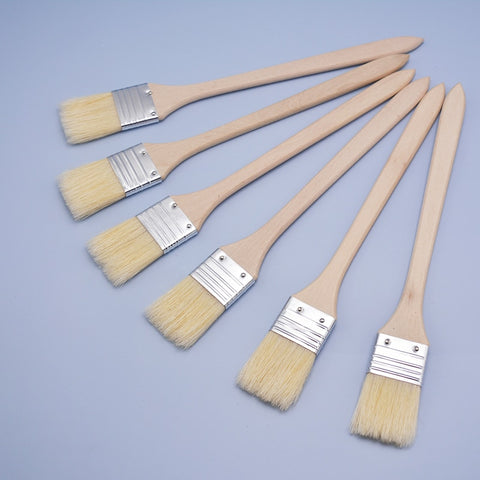 Selected Chongqing pig bristle paint brush oil painting acrylic gouache wall painting row pen BBQ barbecue cleaning board brush