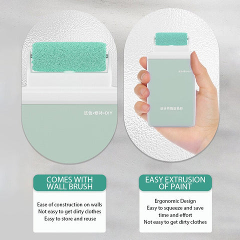 Small Roller Brush For Wall Paint Latex Paint Net Taste Environmental Protection Graffiti Paint Small Roller Paint Wall Paint