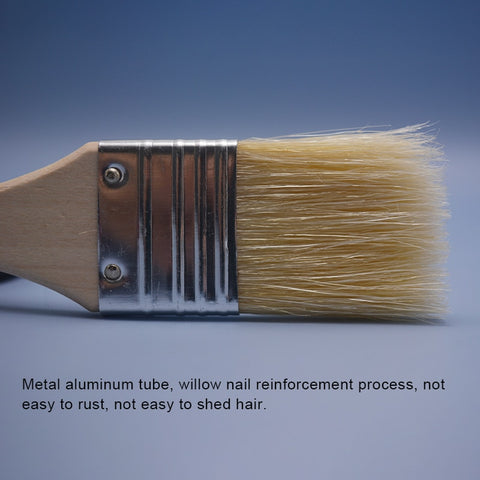 Selected Chongqing pig bristle paint brush oil painting acrylic gouache wall painting row pen BBQ barbecue cleaning board brush