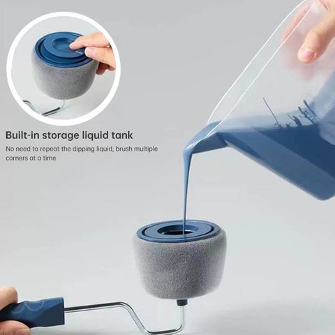Adjustable Wall Decorative Paint Roller Filling Paint Tyle Paint Rollers Paint One Wall A Time Portable Latex Paint Roller Brush