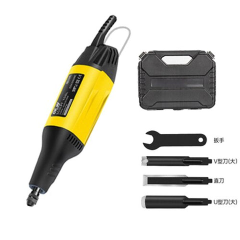 50W Woodworking Engraving Machine Set Woodworking Electric Carving Knife Chisel Knife Carving Chisel Wood Carving Tool With Box