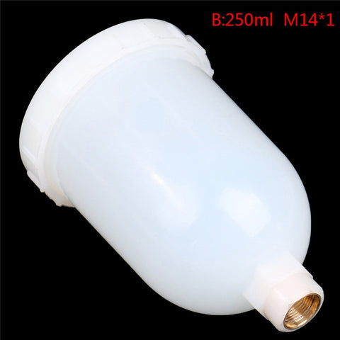 600ml Plastic Spray Paint Pot Sprayer Cup Air Gravity Feed Fastmover Thread Connector For Spray Gun Tools
