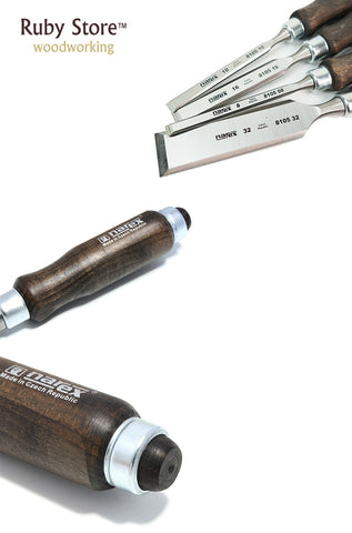 Set of 4pcs Bevel Edge Chisels, Model 8630 or 8631, Narex, Wood Line Profi, Fine Woodworking